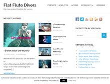 Tablet Screenshot of flatflutedivers.de